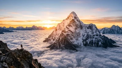 mountain peak symbolism