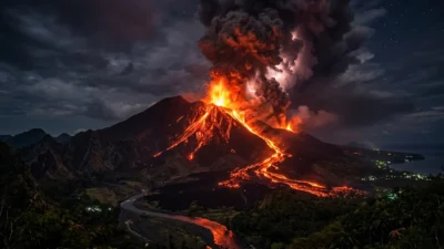 volcano eruption symbolism