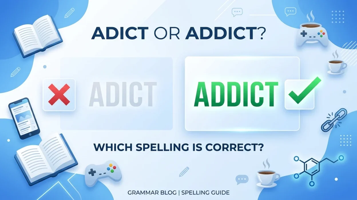 adict or addict