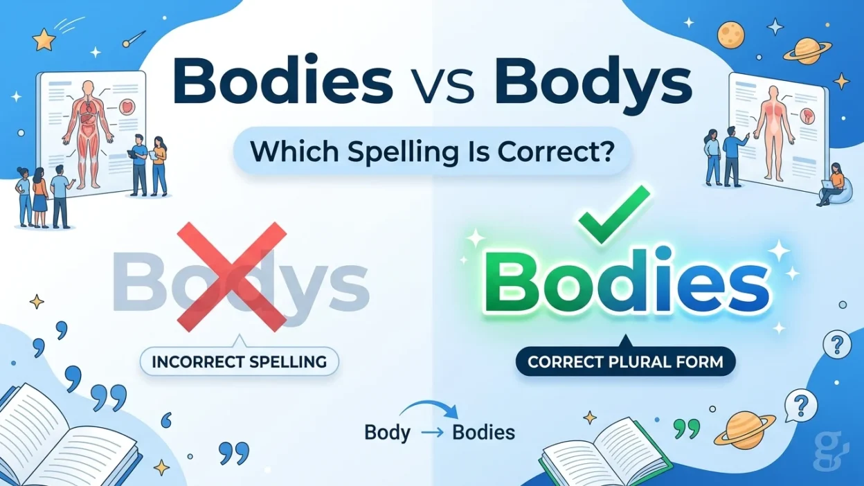 bodies vs bodys