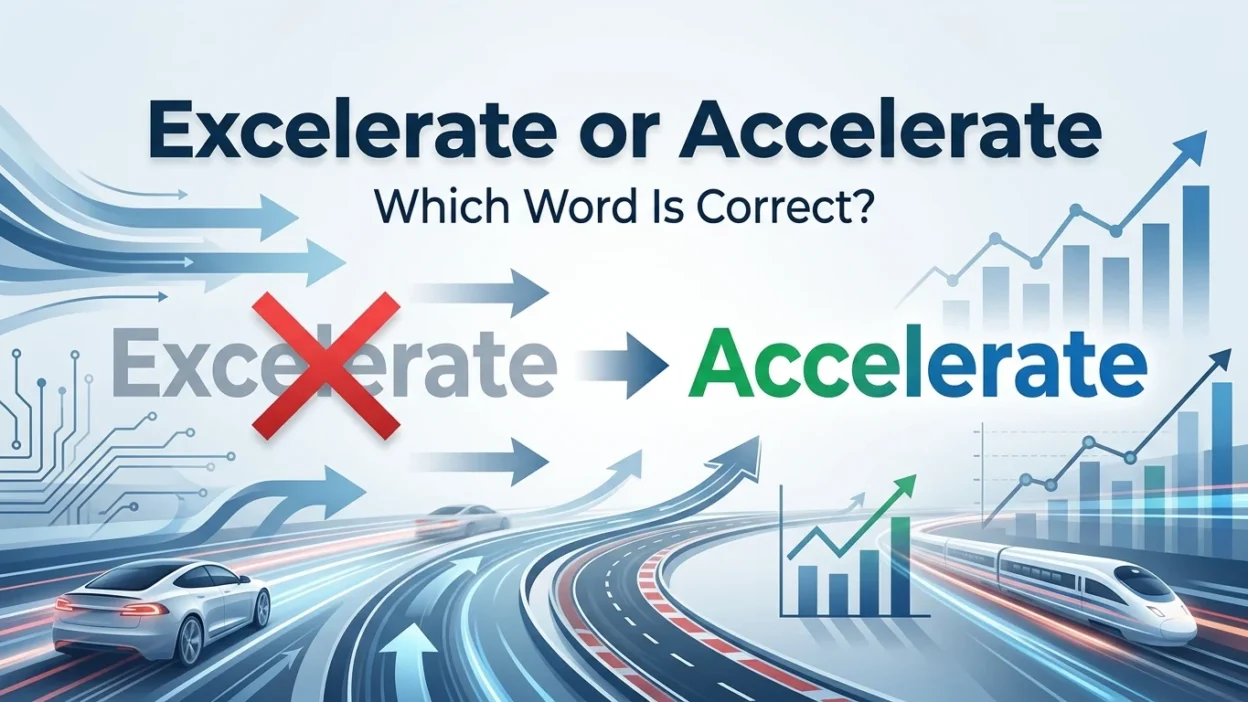 excelerate or accelerate