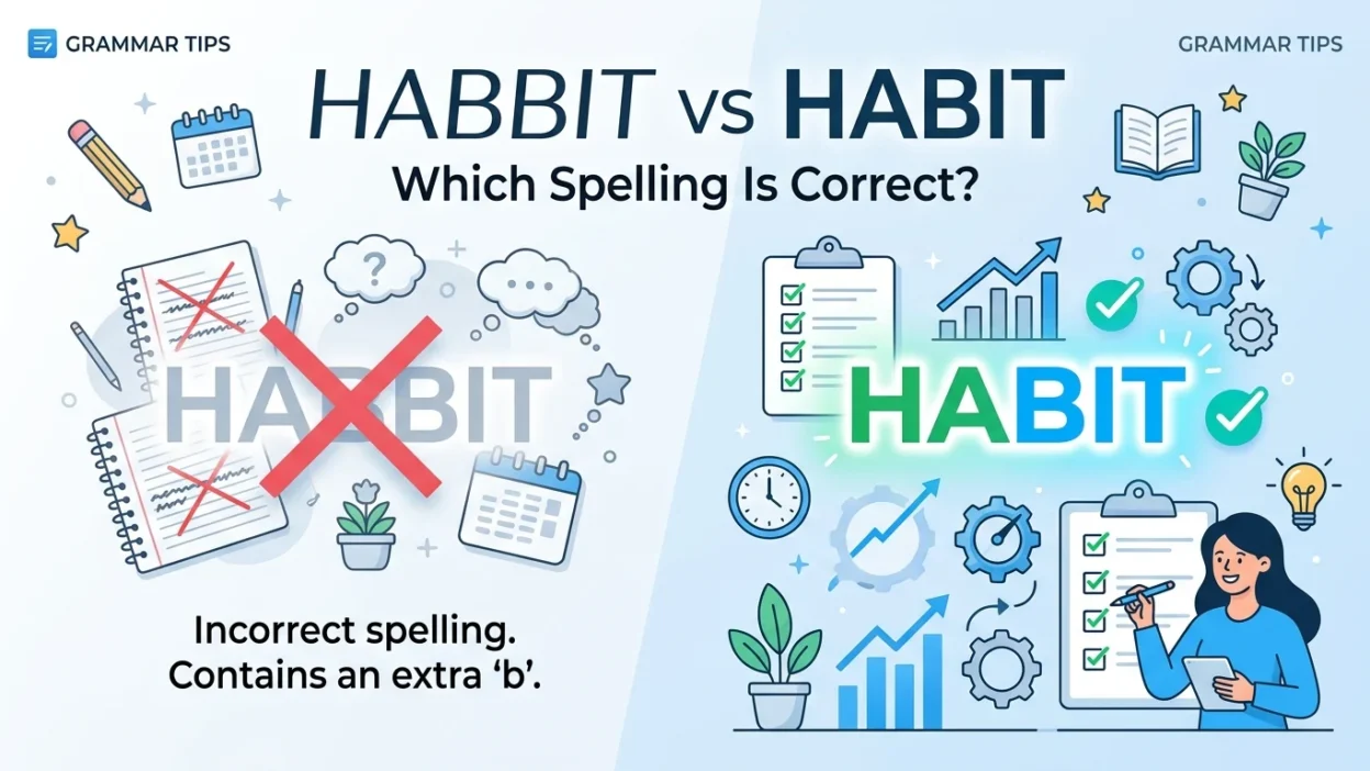 habbit vs habit