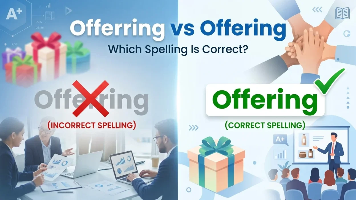 offerring vs offering