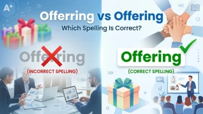 offerring vs offering
