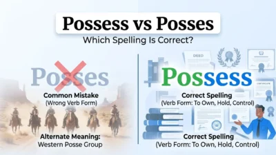 possess vs posses