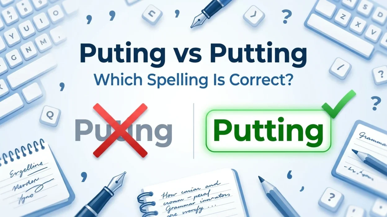 puting vs putting