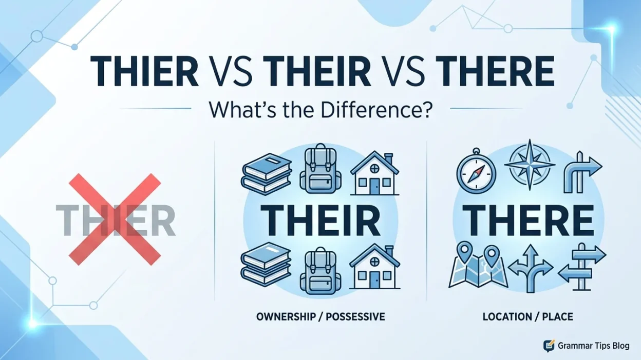 thier vs their vs there