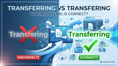transferring vs transfering