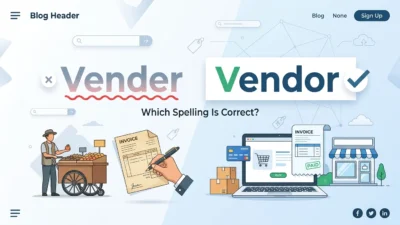 vender vs vendor