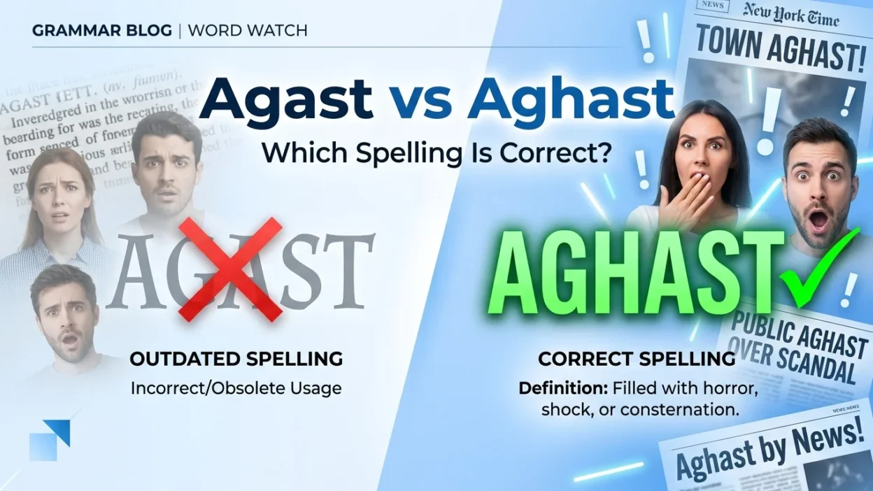 agast vs aghast