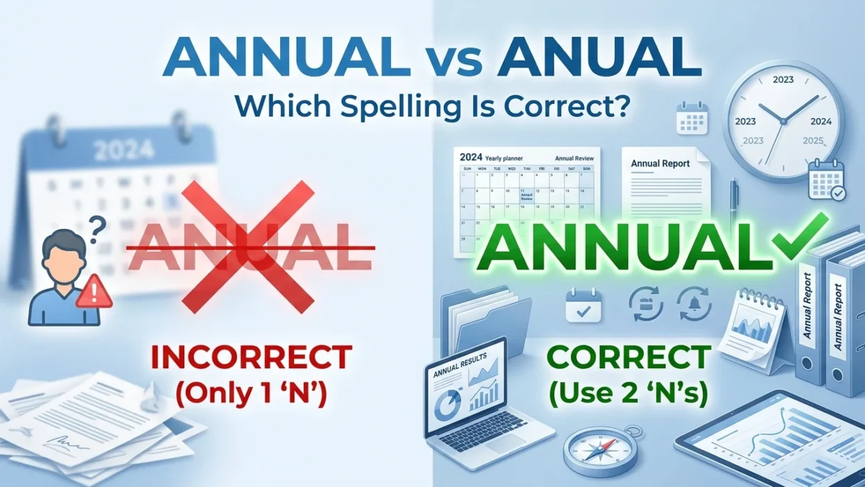 annual vs anual