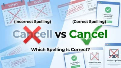 cancell vs cancel