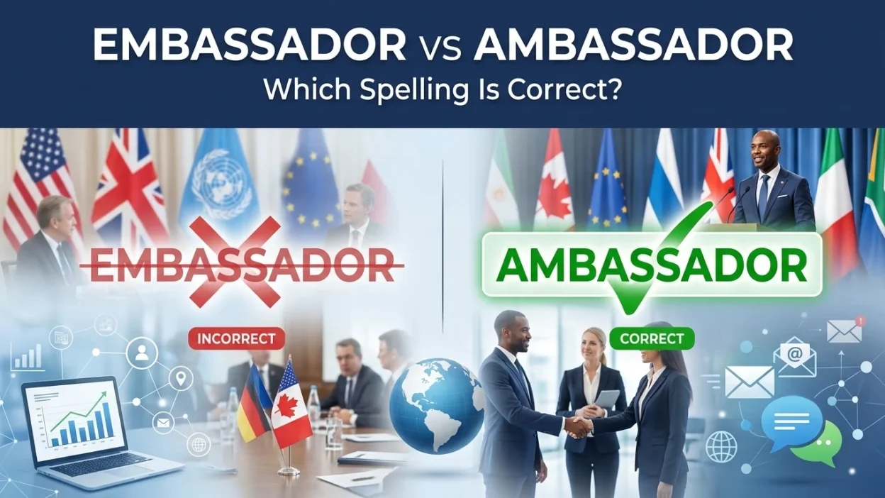 embassador vs ambassador