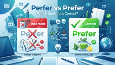 perfer vs prefer