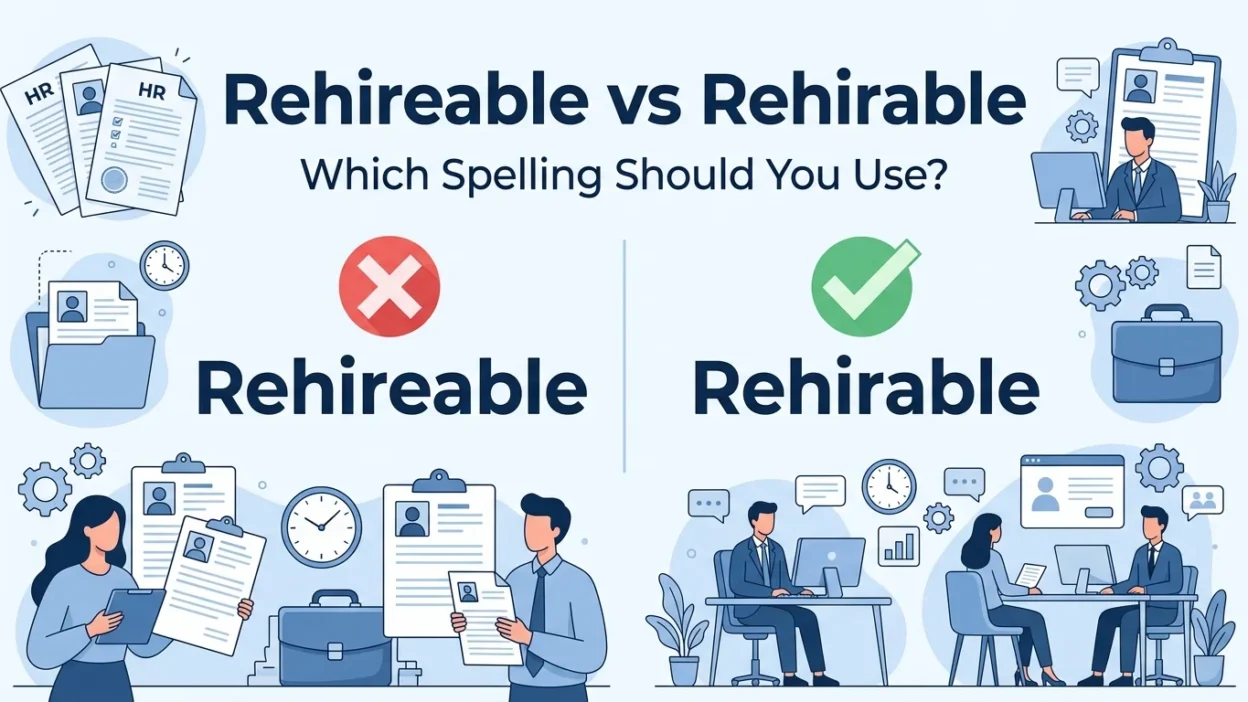 rehireable vs rehirable