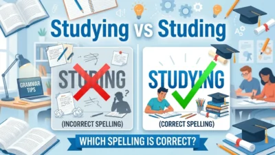 studying vs studing