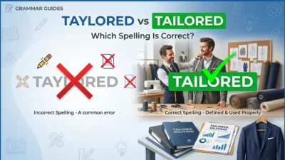 taylored vs tailored