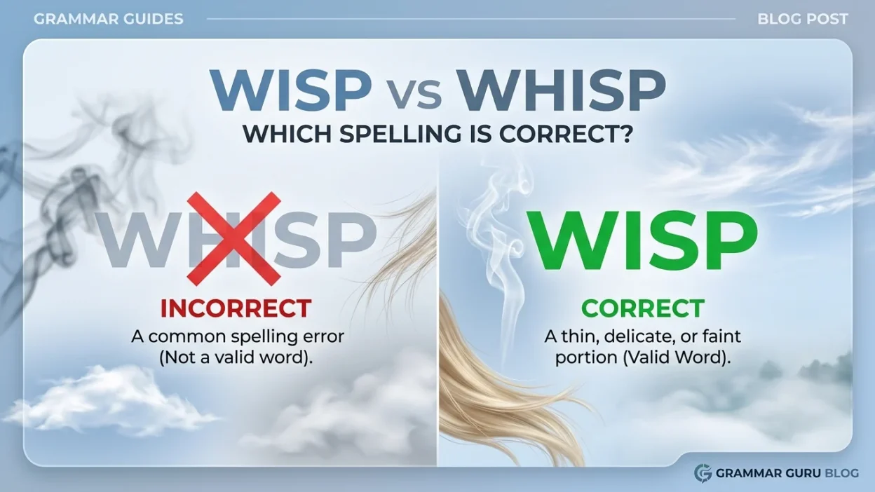 wisp vs whisp