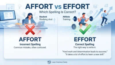 affort vs effort