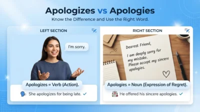 apologizes vs apologies