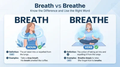 breath vs breathe