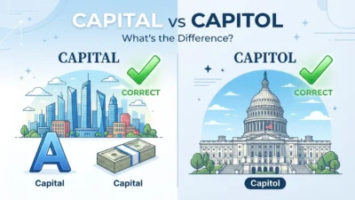 capital vs capitol