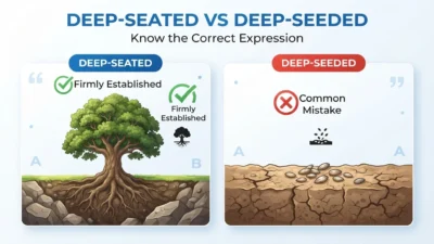 deep seeded vs deep seated