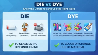 die vs dye