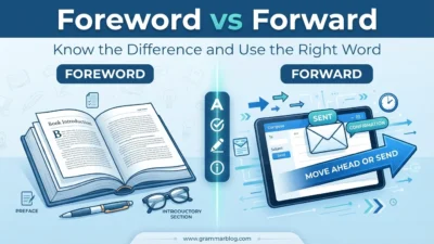foreword vs forward