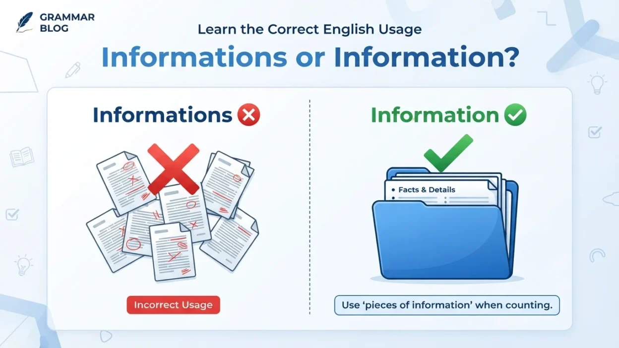 informations or information