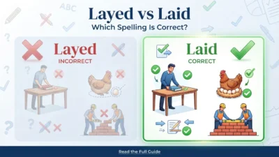 layed vs laid