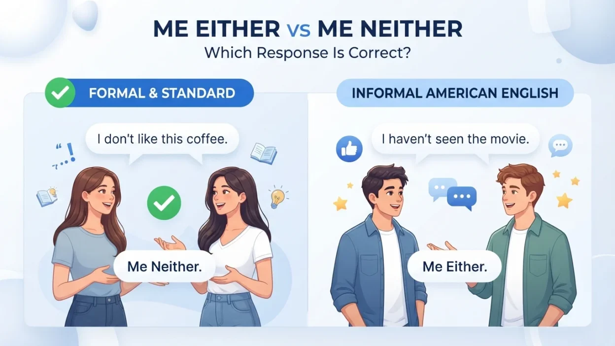 me either vs me neither