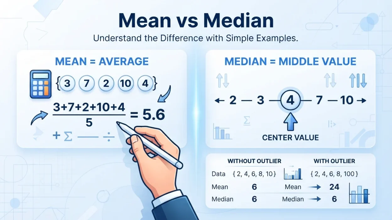 mean vs median