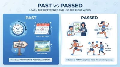 past vs passed