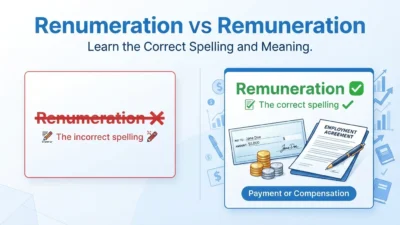 renumeration vs remuneration
