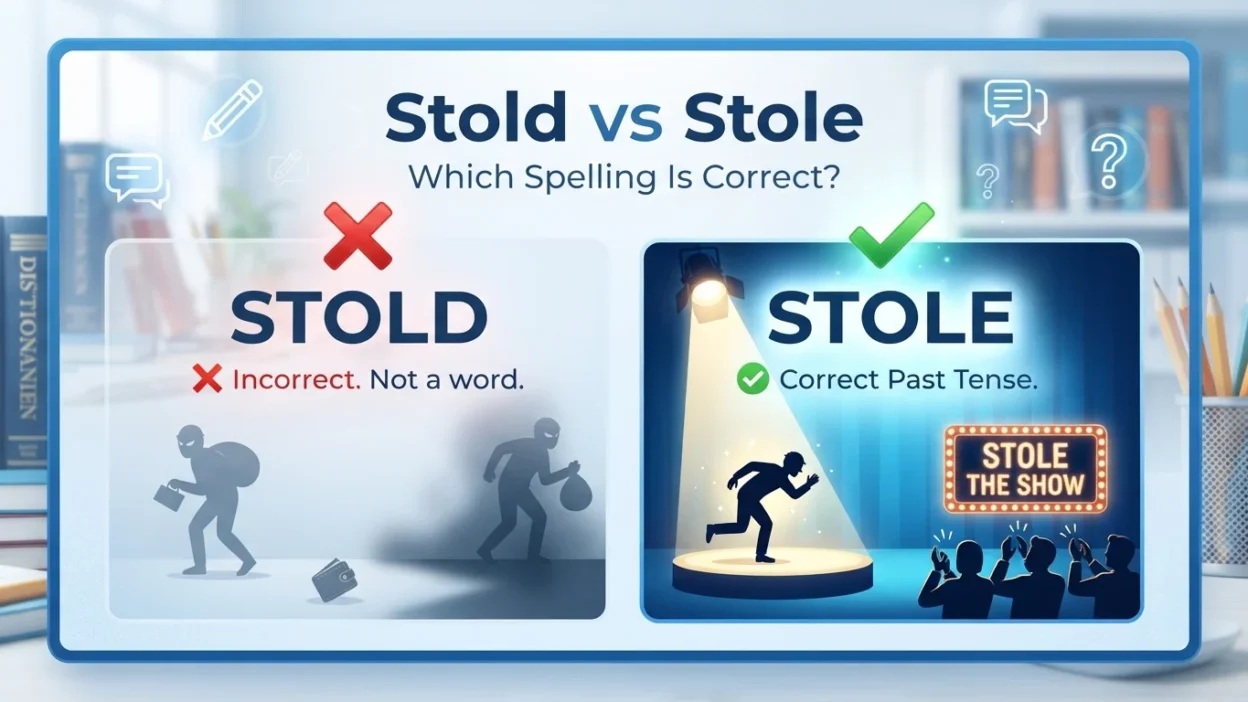 stold vs stole