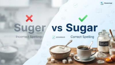 suger vs sugar