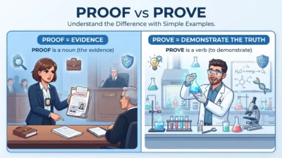 proof vs prove